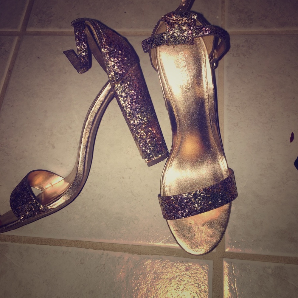 Comfy Sexy Silver and Pink heels